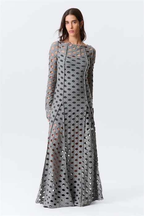 Платье макси с длинными рукавами в стиле б/у 1327787001 - Фото 14166451