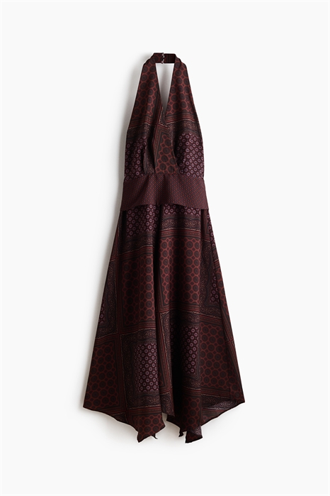 Длинное платье с халтернеком 1328303001 - Фото 14166461