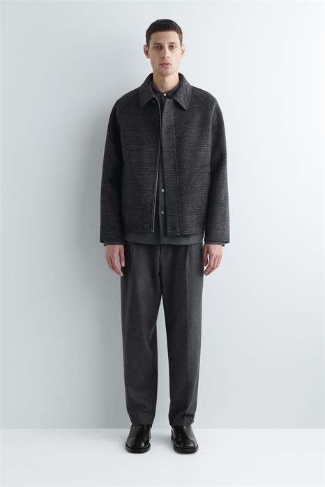 Двусторонняя шерстяная куртка с двойным лицом 1311788001 - Фото 14166768