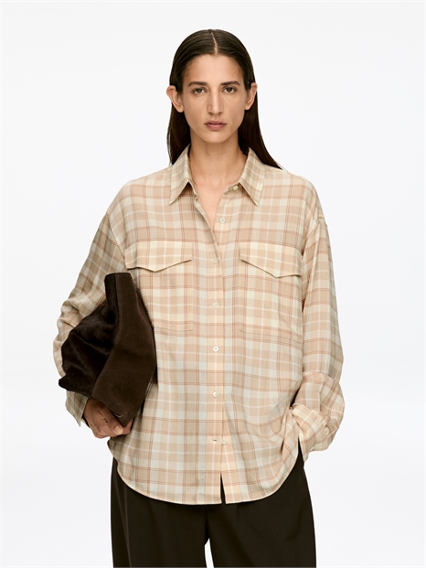 Фланелевая рубашка 1313239001 - Фото 14167171