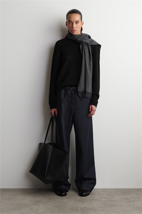 Джинсовые брюки с завязками артикул 1315403002