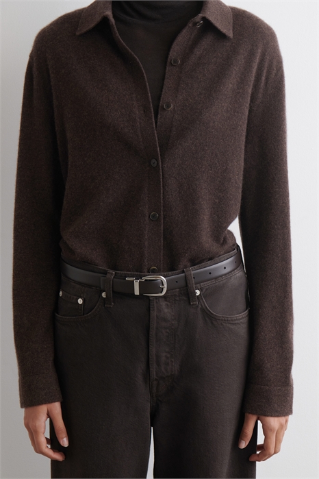 Двусторонний ремень из кожи артикул 1200472005