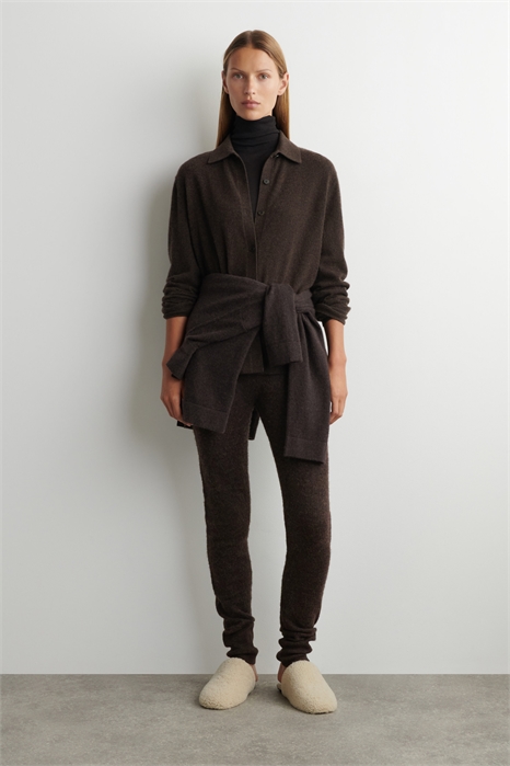 Мулы из стриженой кожи артикул 1312655001