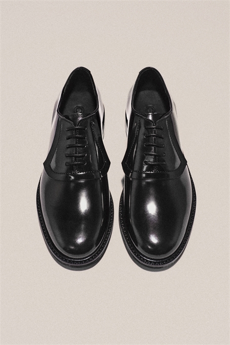 Кожаные туфли-оксфорды артикул 1288358001