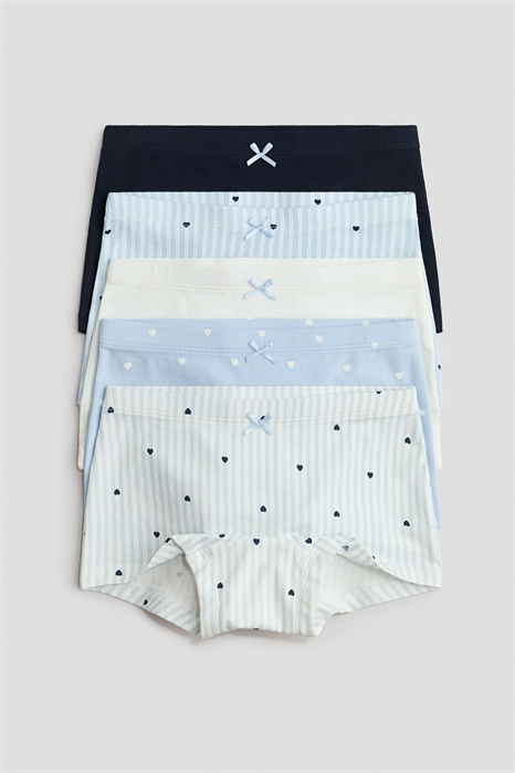 Трусы шортики в наборе 5 штук 0688916167 - Фото 14170013