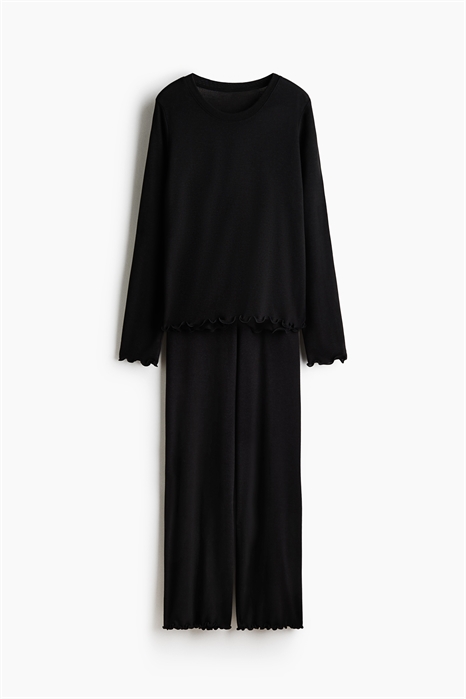 Пижама из матового трикотажа 1295408005 - Фото 14170267