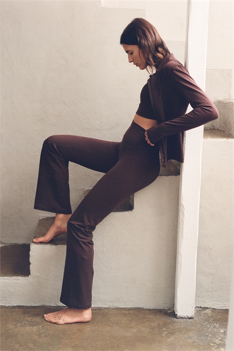 Расклешенные леггинсы для йоги с SoftMove™ 1318398002 - Фото 14170934