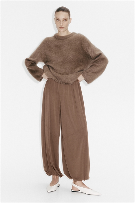 Брюки с шарообразными ногами 1322802002 - Фото 14171043