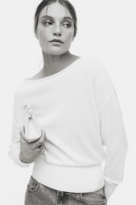 Топ на одно плечо из тонкого трикотажа 1335822001 - Фото 14171225