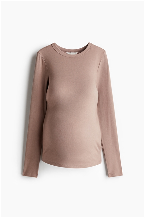 Топ из ребристого джерси MAMA 1194187012 - Фото 14171479