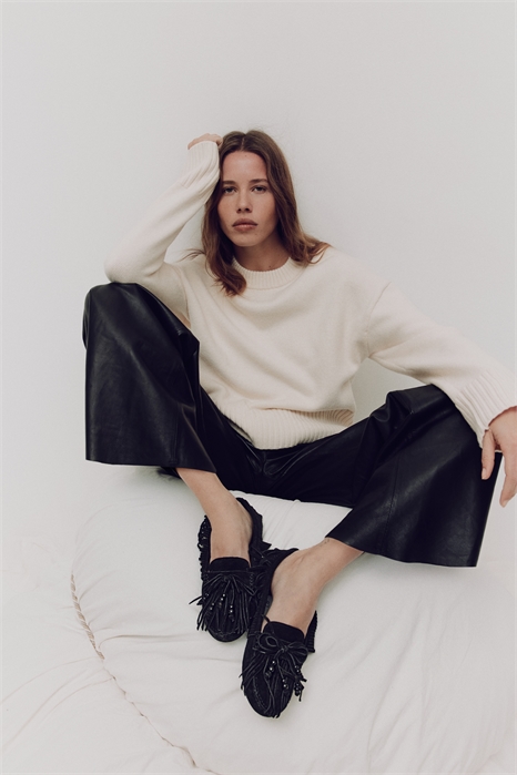 Кожаные лоферы 1313105005 - Фото 14171782