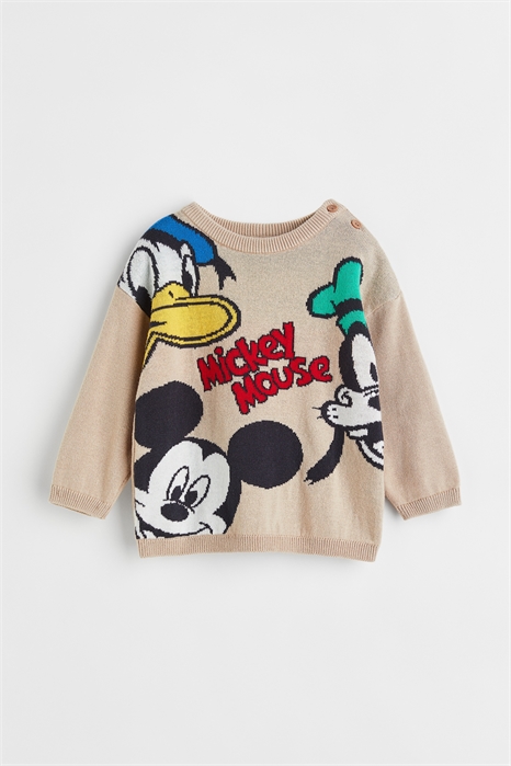 Жаккардовый джемпер 1124055001 - Фото 14173246