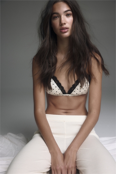 Брюки из тонкого трикотажа 1293101006 - Фото 14173432