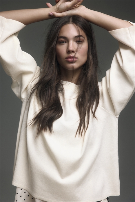 Джемпер в стиле оверсайз 1294152007 - Фото 14173444