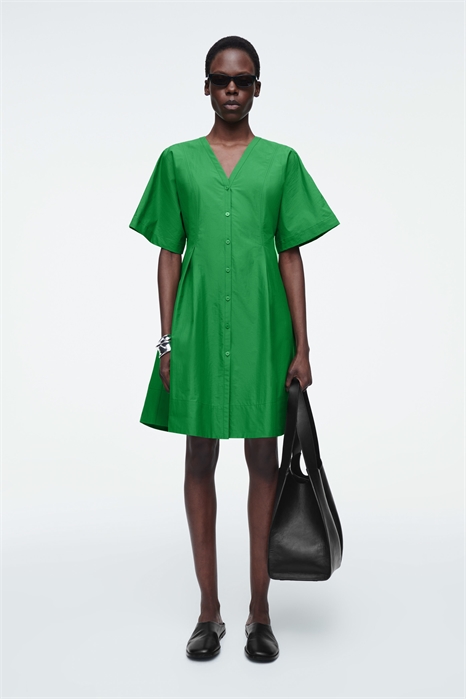 Плиссированное мини-платье 1271727002 - Фото 14173893