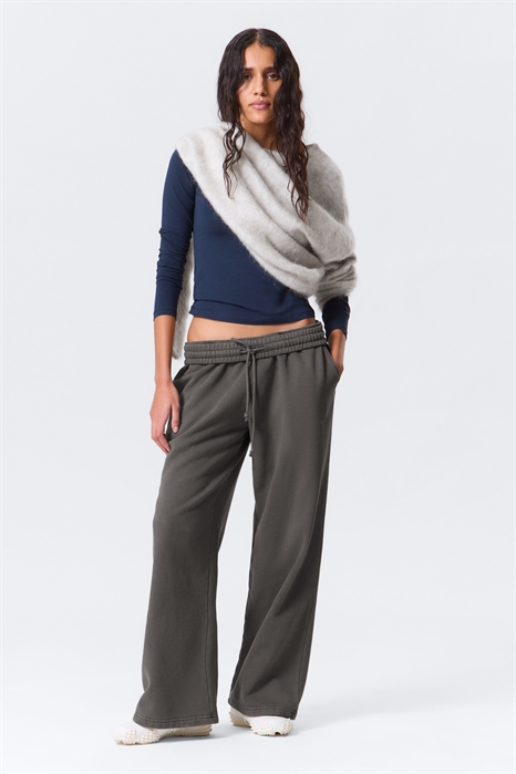 Длинные, плотные треники свободного кроя 1211430022 - Фото 14174035