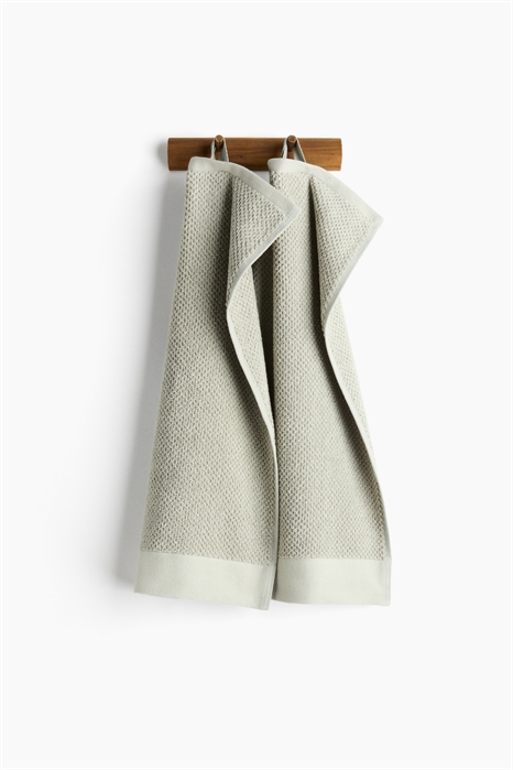 Хлопковые махровые полотенца для рук, набор 2 шт. 1097511031 - Фото 14174585