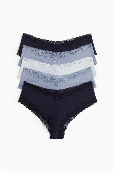 Трусы-хипстеры из микрофибры в упаковке из 5 штук 1261554003 - Фото 14177286