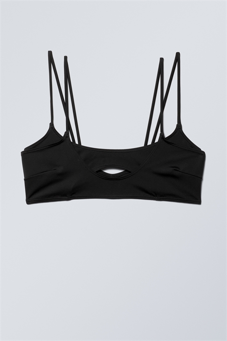 Многослойный бикини-топ на бретелях артикул 1267517003