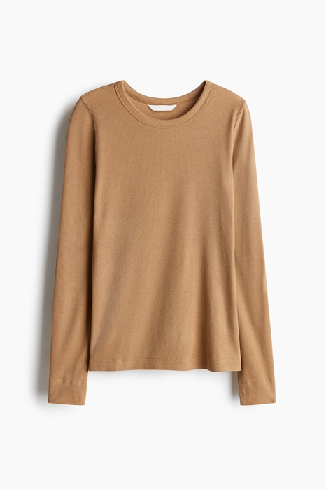 Лонгслив в рубчик 0999727071 - Фото 14177572