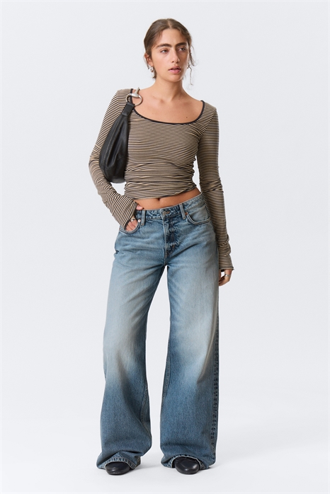 Джинсы Paz Mid Rise Wide Leg артикул 1297391004