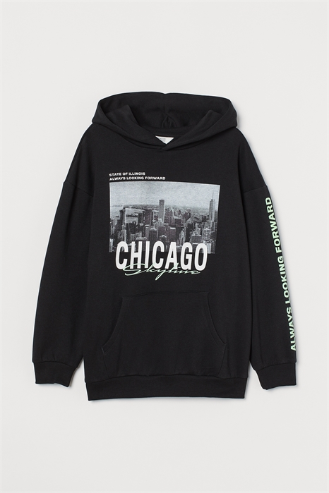 Толстовка больших размеров с принтом 0926781001 - Фото 14179000