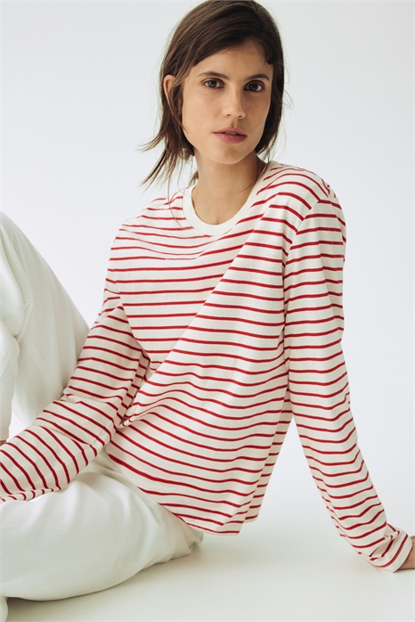 Хлопковый топ для кормления MAMA 1210008009 - Фото 14179353