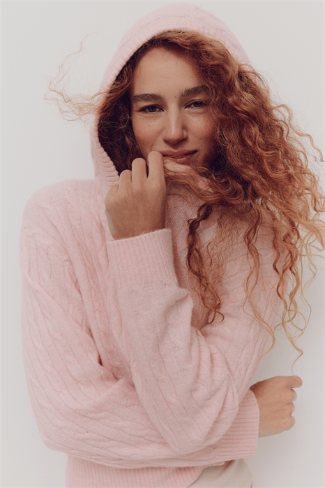 Кардиган на молнии из кабельного трикотажа 1310979005 - Фото 14179695