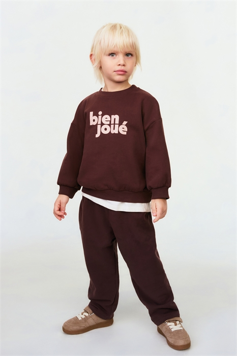 Прямые хлопковые джоггеры 1312111001 - Фото 14179722