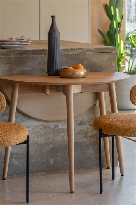 Складной обеденный стол из деревянного шпона 1312835002 - Фото 14179765