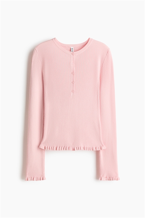 Трикотажный топ в рубчик 1316037003 - Фото 14180004