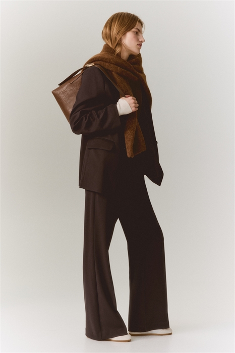 Облегающие брюки из саржи 1317103003 - Фото 14180200