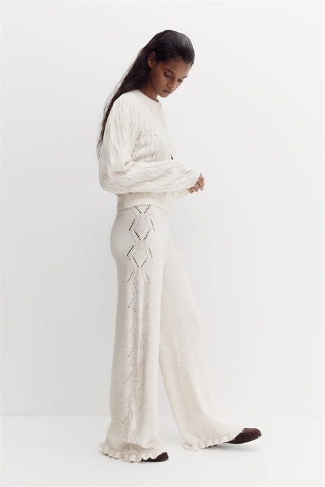 Трикотажные брюки с пуантелью 1323822001 - Фото 14180703