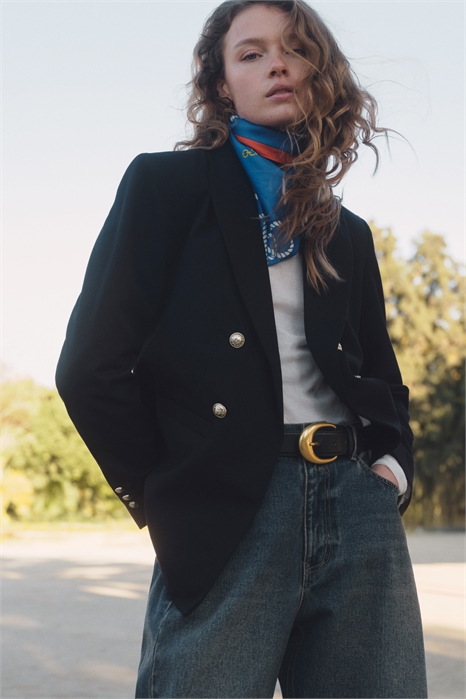 Двубортный блейзер 1324082001 - Фото 14180720