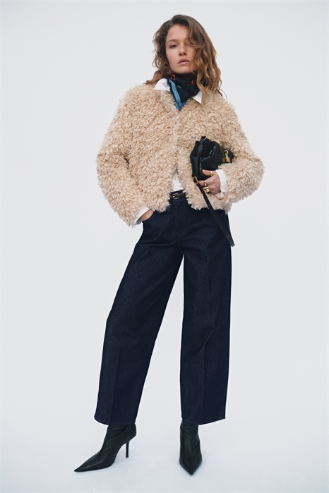 Джинсы Barrel Leg с низкой талией и лодыжками 1333960001 - Фото 14180926