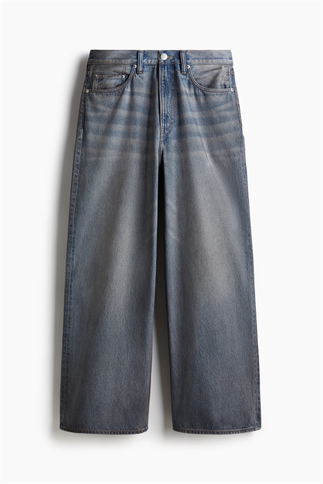 Широкие высокие джинсы 1261442002 - Фото 14181098