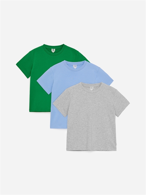 Набор футболок с круглым вырезом, 3 шт 1267971014 - Фото 14181423