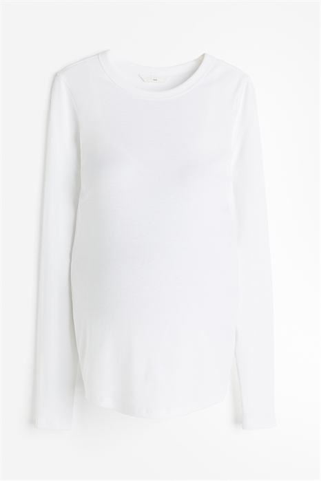 Топ из ребристого джерси MAMA 1194187007 - Фото 14181773