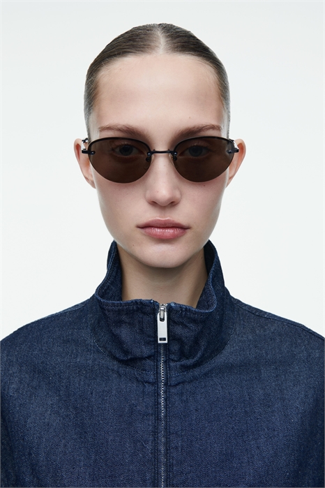 Солнцезащитные очки Daze - кошачий глаз 1278074001 - Фото 14183147