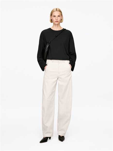 Вельветовые брюки Barrel leg 1292668003 - Фото 14184152