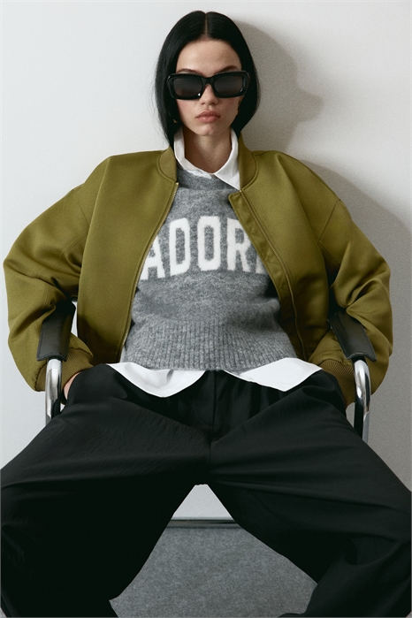 Джемпер с жаккардовым мотивом 1316033001 - Фото 14184589