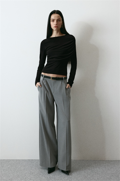 Драпированный топ из вискозы 1320233001 - Фото 14184908