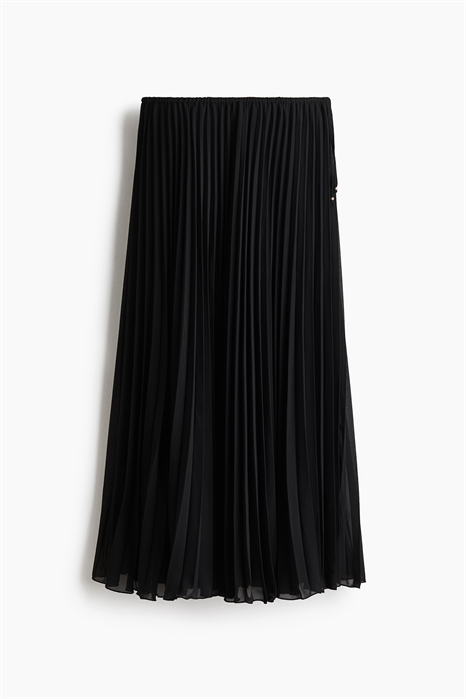 Плиссированная шифоновая юбка 1321140001 - Фото 14184987
