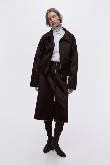 Юбка на молнии спереди 1322799001 - Фото 14185033