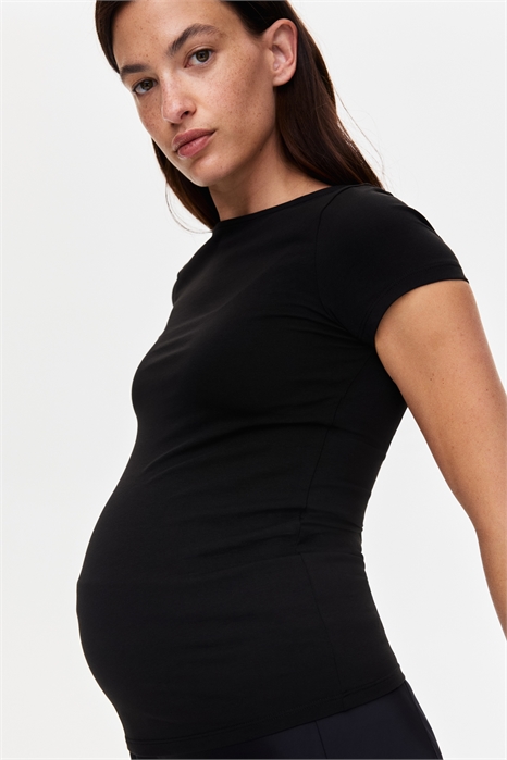 Топ с вырезом лодочкой MAMA 1325221001 - Фото 14185202