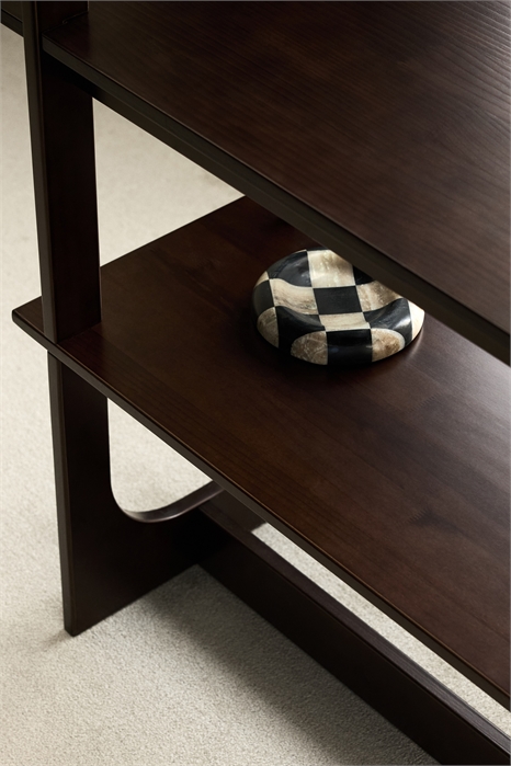 Деревянная напольная полка артикул 1295935002