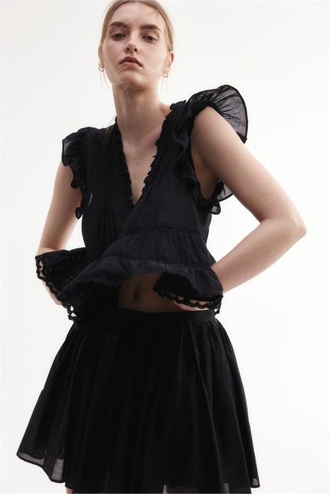 Блузка с пинтами артикул 1282025001