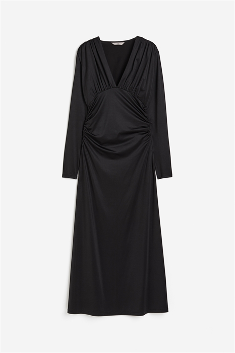 Драпированное платье из джерси артикул 1208082001