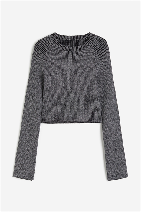 Трикотажный топ с длинными рукавами артикул 1194881001