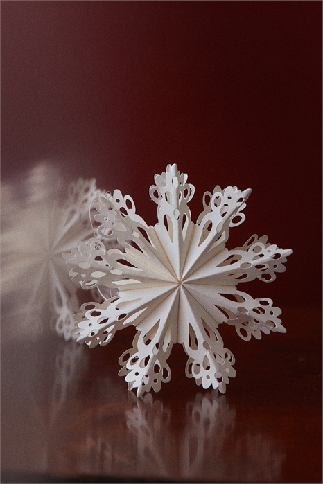 Бумажное елочное украшение артикул 1244814001